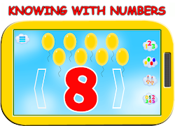 برنامه‌نما Learn the Numbers With Us عکس از صفحه