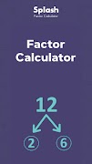 Factor Calculator पोस्टर