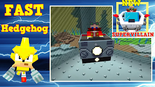 Fast hedgehog mod poster