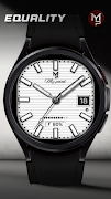 EQUALITY - Analog Watch face poster