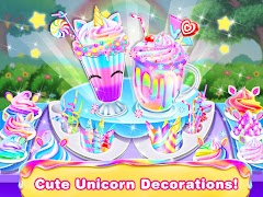 4 Schermata Unicorn Milkshake Maker –Cool 
