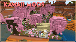 برنامه‌نما Kawaii World mod for Minecraft عکس از صفحه