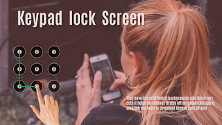 برنامه‌نما Keypad Lock Screen - Key Lock عکس از صفحه