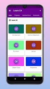 برنامه‌نما Learn C# Programming Offline عکس از صفحه