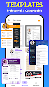 Resume Builder, PDF: CV Maker স্ক্রিনশট 2