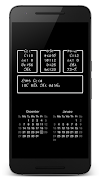 PsPsClock"RPG" Clock & Cal स्क्रीनशॉट 1