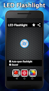 برنامه‌نما LED Flashlight عکس از صفحه