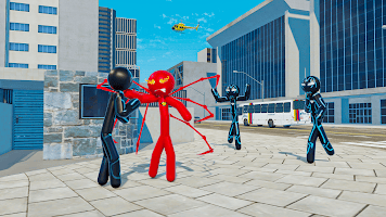 Stickman Rope Game: Superhero screenshot 7