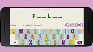 Fill the Missing Letters اسکرین شاٹ 3