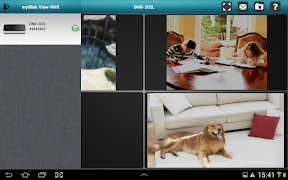 برنامه‌نما mydlink View-NVR عکس از صفحه