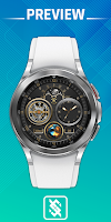 BFF11-Gold Analog Earth & Gear الملصق