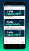 Guide Alight Motion 스크린샷 2