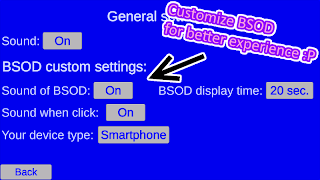 BSOD simulator স্ক্রিনশট 4