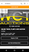 WCT AUCTIONS スクリーンショット 1