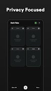 Dark Browser - Go Incognito capture d'écran 1