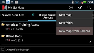 Mindjet Maps for Android ảnh chụp màn hình 1