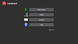 برنامه‌نما CamBoard عکس از صفحه