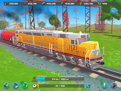 AFK Train Driver Sim स्क्रीनशॉट 1