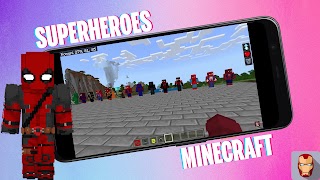 Superhelden in Minecraft PE Screenshot 2