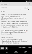 Remote Keyboard Plakat