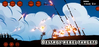 Ballistic Armada: Warships ภาพหน้าจอ 1