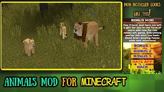 More Animals Mod For Minecraft ảnh chụp màn hình 3