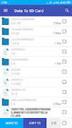 Data To SD Card screenshot 1