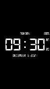 Digital Clock Live Wallpaper-7 screenshot 1