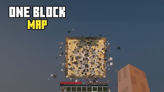 One Block Minecraft Map скриншот 6