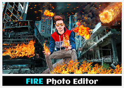 Fire Photo Editor 스크린샷 4