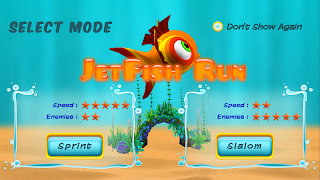 1 Schermata JetFish Run