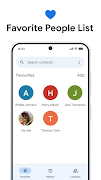 Contacts スクリーンショット 1