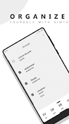 Simtask - Organize your Quaran Plakat