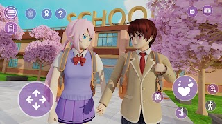 Lycée YUMI : Fille Anime capture d'écran 4