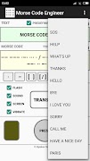 برنامه‌نما Morse Code Engineer عکس از صفحه
