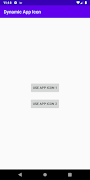 Dynamic app icon demo screenshot 2