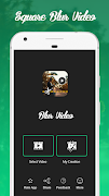 پوستر Blur Video, Blur Square Video,