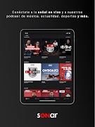 برنامه‌نما Sonar عکس از صفحه