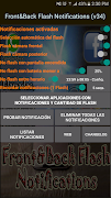 Front&Back Flash Notifications اسکرین شاٹ 1