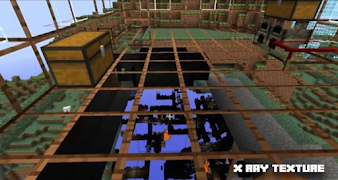 پوستر X-Ray Texture Pack for MCPE