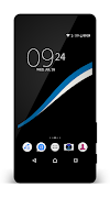Black - Blue Theme for Xperia poster