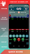 Cricket Scoring App ポスター