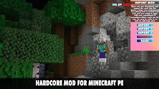 Hardcore Mod for Minecraft PE capture d'écran 7