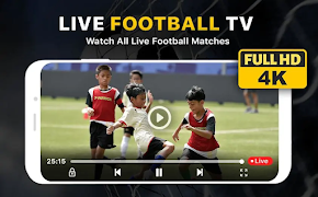 Live Football TV HD Streaming captura de pantalla 4