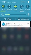 برنامه‌نما Flashlight Droid - Free عکس از صفحه