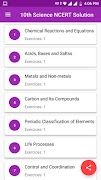 Class 10 Science NCERT Solutio 截圖 1