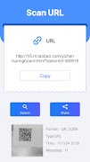 برنامه‌نما برنامه خواننده کد QR: اسکنر QR عکس از صفحه