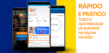 FTNET Telecom - App do cliente Poster