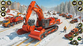 JCB Gra 3D Symulator budowy screenshot 2