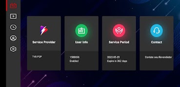 TVS P2P syot layar 1